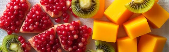 Exotic fruit selection