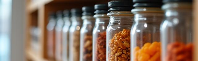 Healthy snacks selection