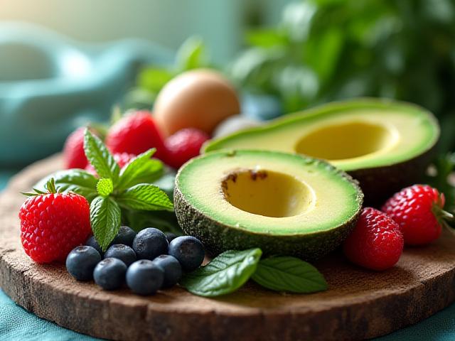 Fresh produce for yoga studio