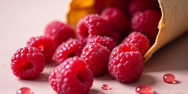 Mini bananas and fresh berries