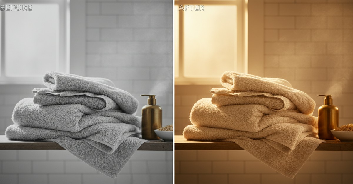 The Method for Restoring Towels to Peak Fluffiness and Absorbency